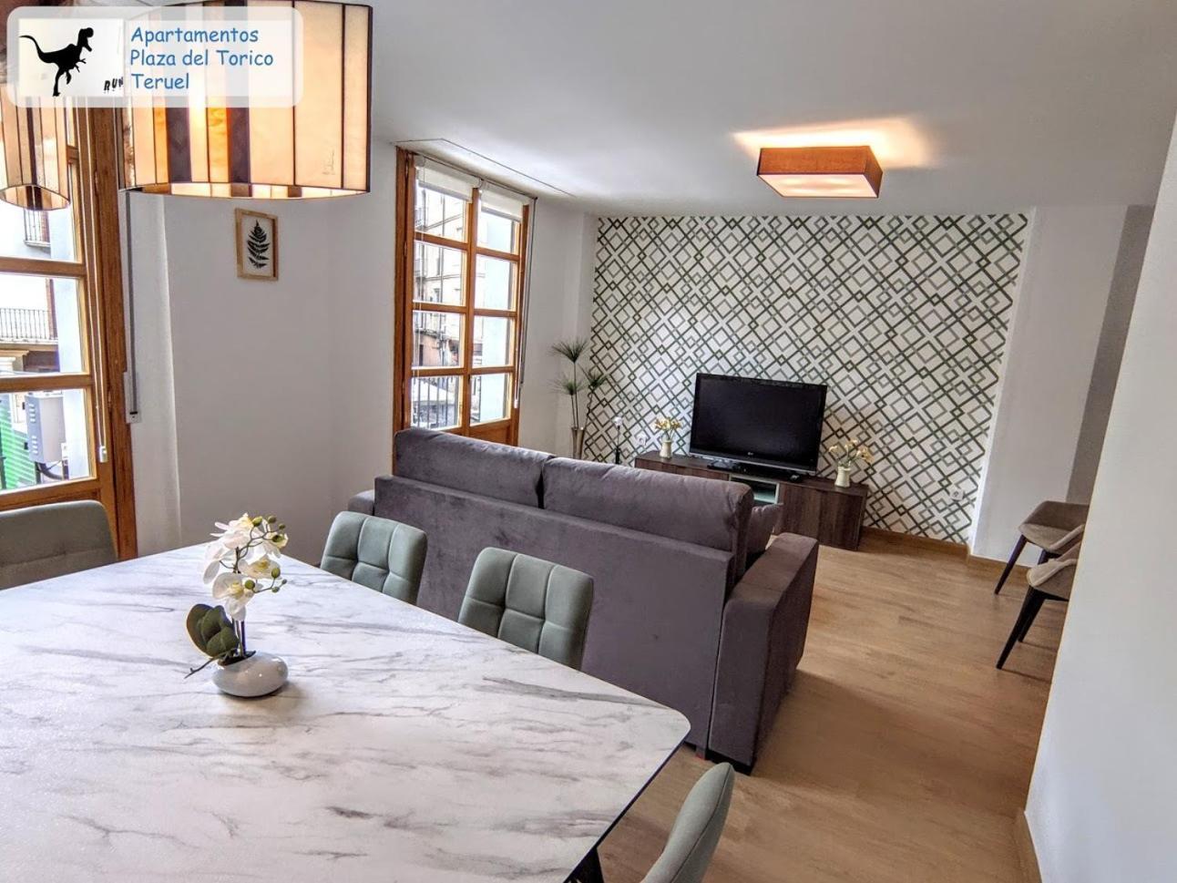 Apartamentos Plaza Del Torico Teruel Buitenkant foto
