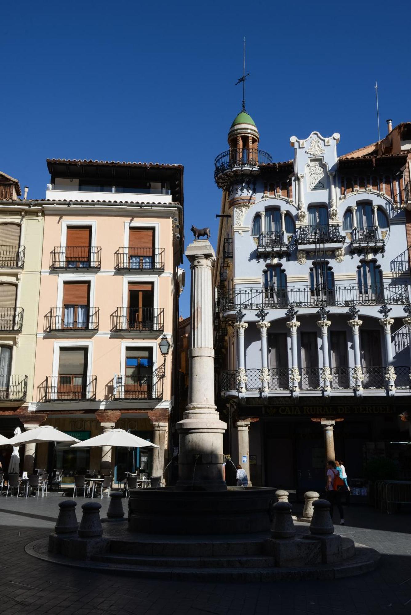 Apartamentos Plaza Del Torico Teruel Buitenkant foto